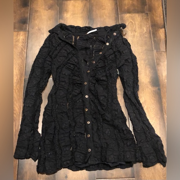 Free People Shayla Lace Mini Dress NWOT - Picture 2 of 9